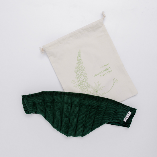 Natural Lupin Heat Pack - Adjustable Velcro Lower Hip & Back Wrap