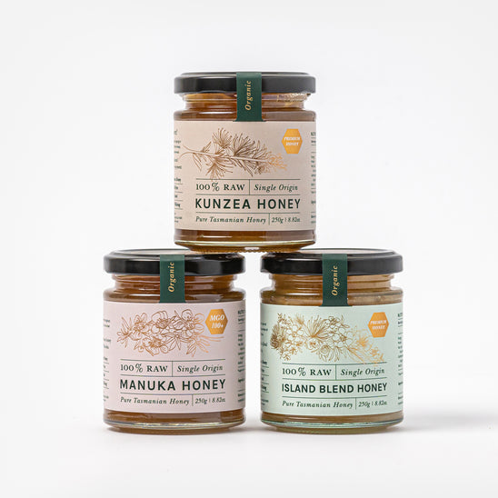 Flinders Island Raw Honey Trio (Value Pack)